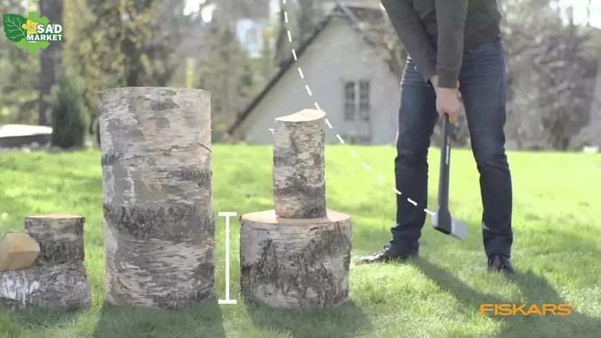 Топор-колун Fiskars Solid A26 915 мм 2.5 кг (1052043) 1052043 фото