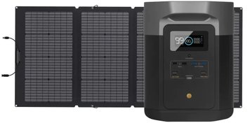 Комплект EcoFlow DELTA Max(1600) + 2*220W Solar Panel BundleDM1600+2SP220W фото