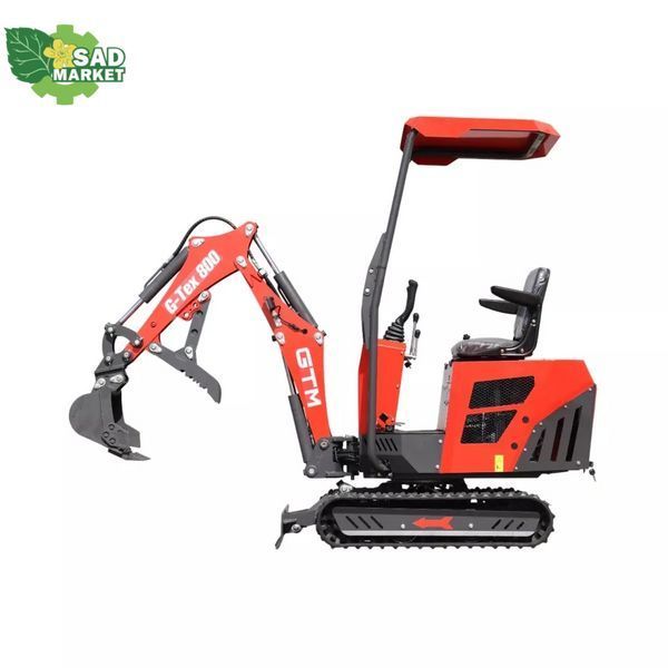 Мініекскаватор гусеничний GTM G-Tex 800 G-Tex 800 фото