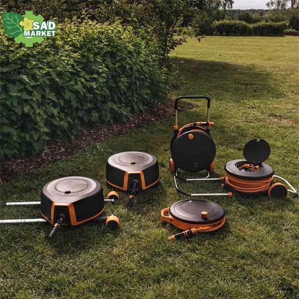 Катушка с шлангом автоматическая Fiskars X-series&trade; XL (1067549) 1067549 фото
