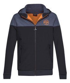 Куртка STIHL Softshell &raquo;Logo circle&laquo;, чорно-сіра, р.XL 04209100160 фото