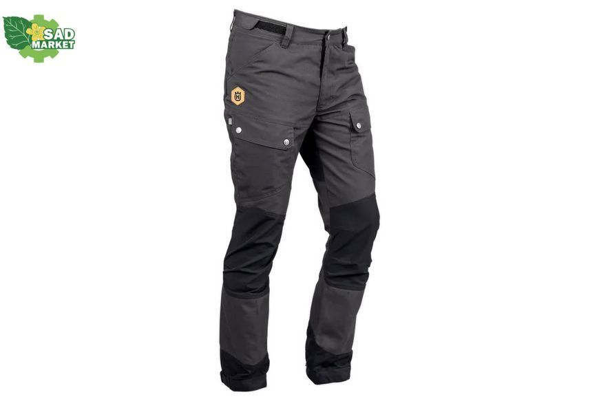 Штаны для активного отдыха Husqvarna Xplorer Short серые, M-50/52 5361575-50 фото