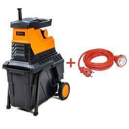 Измельчитель садовый GTM MS2800/45 KIT + удлинитель 10 м MS2800/45_KIT+ext.cord фото