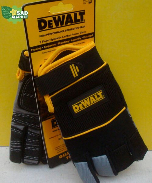 Рукавиці універсальні з додатковими накладками DeWALT DPG215L, р L/9 DPG215L фото