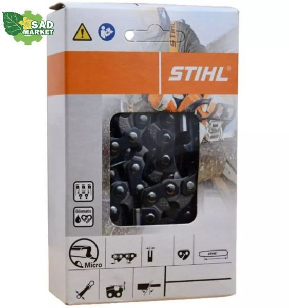 Цепь 18"/45см, 3/8"; 1.3 мм, 61E, STIHL Picco Micro 63PM3, 63PM357E 36360000061 фото