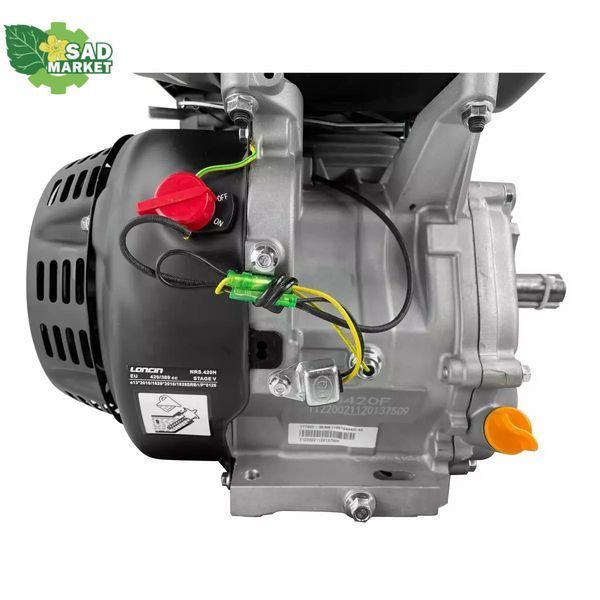 Двигун бензиновий LONCIN G420F 13003 фото