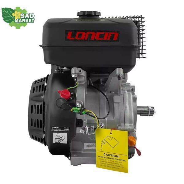 Двигун бензиновий LONCIN G420F 13003 фото
