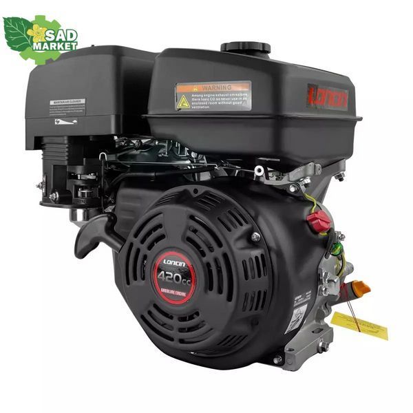 Двигун бензиновий LONCIN G420F 13003 фото