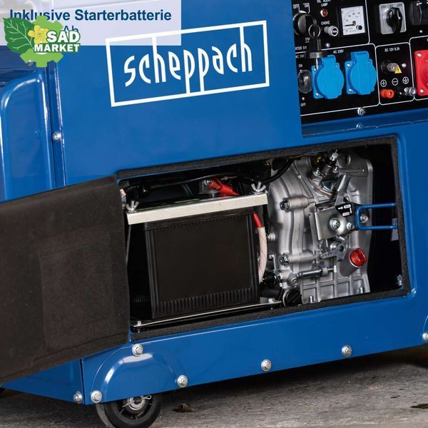 Генератор дизельный Scheppach SG5200D SG5200D фото