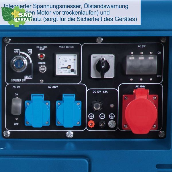 Генератор дизельный Scheppach SG5200D SG5200D фото