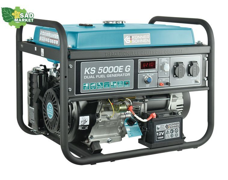 Генератор бензиновий K&ouml;nner&S&ouml;hnen KS 5000E G KS 5000E G фото
