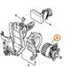 Двигатель электрический для газонокосилки STIHL\VIKING MA 339, MA 339.1, MA 443.0, MA 443.0 C 12506000200 фото 3