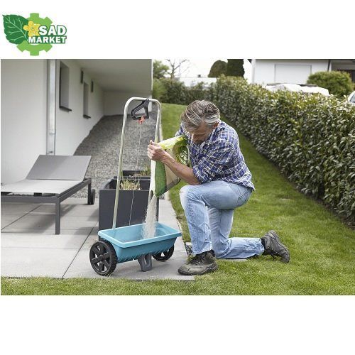 Разбрасыватель-сеялка Gardena L, 45 см, 12,5 л 00432-20.000.00 фото