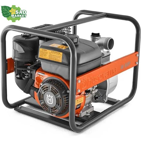 Мотопомпа для чистої води Husqvarna W50P EURO 5 (9676390-03) 9676390-03 фото