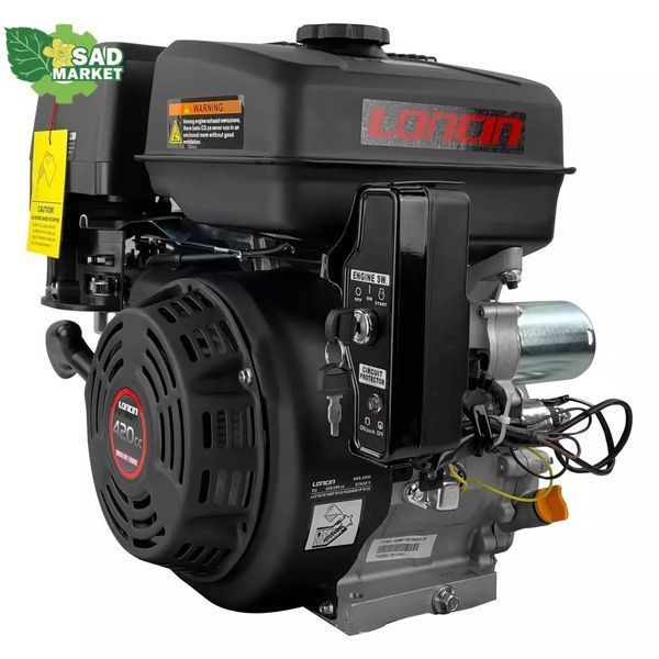 Двигун бензиновий LONCIN G420FD 13004 фото