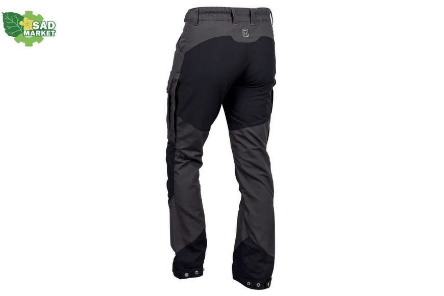 Брюки для активного отдыха Husqvarna Xplorer Short серые, XL-58/60 5361575-58 фото