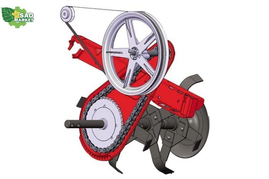 Культиватор бензиновый EUROSYSTEMS Euro 5 Evo 2+1, Honda GP160 946472000 фото