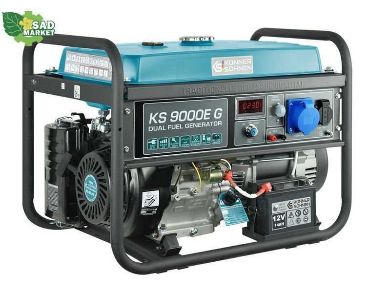 Генератор бензиновий K&ouml;nner&S&ouml;hnen KS 9000E G KS 9000E G фото