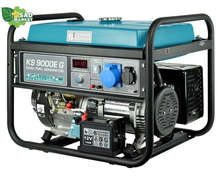 Генератор бензиновий K&ouml;nner&S&ouml;hnen KS 9000E G KS 9000E G фото