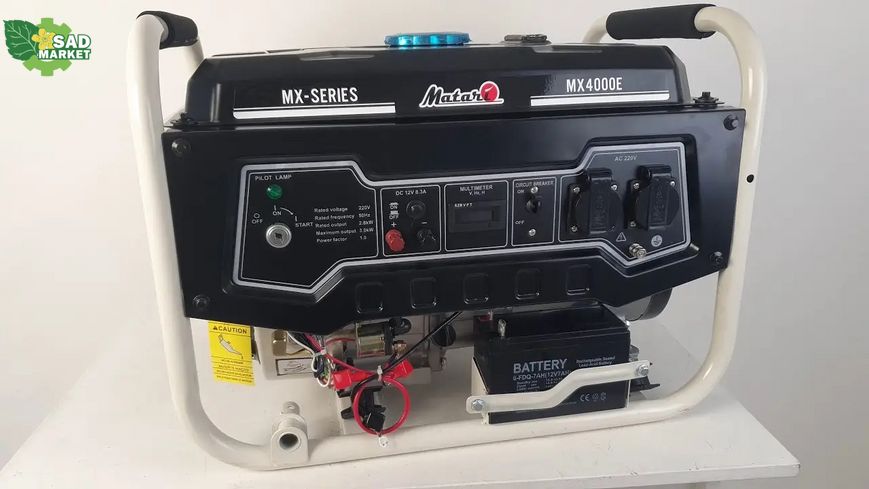 Генератор бензиновий MATARI MX4000E MMX-4 фото