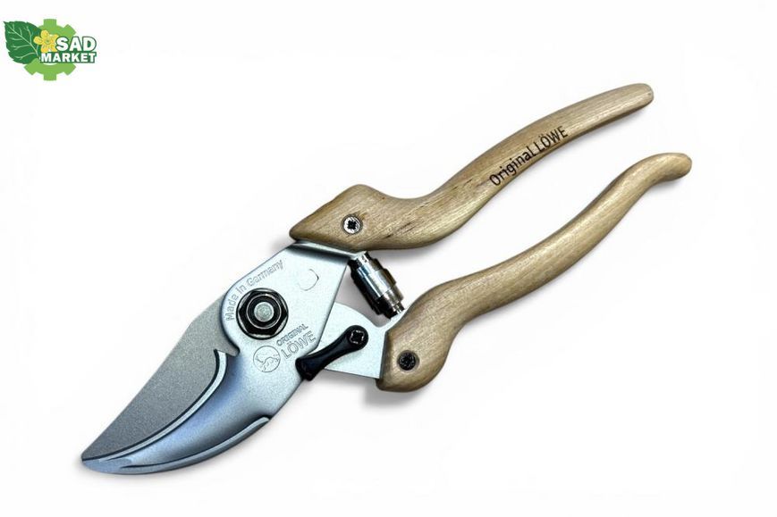 Секатор обводной LOWE N9.104 Natural Series, срез 22 мм, деревянные ручки из гикори N9.104 фото