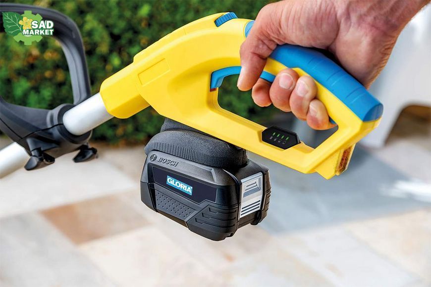 Аккумуляторный очиститель швов тротуарной плитки Gloria Multi brush 000299.0000 фото