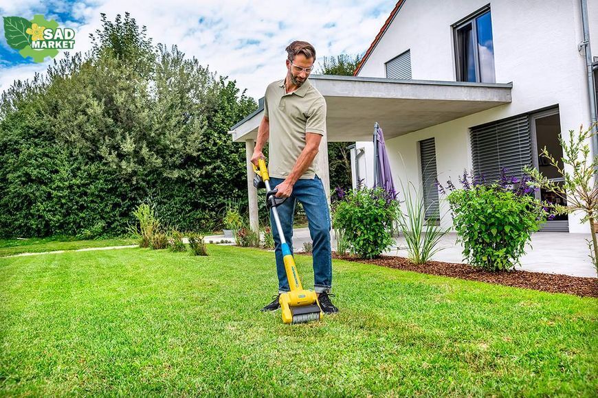 Аккумуляторный очиститель швов тротуарной плитки Gloria Multi brush 000299.0000 фото