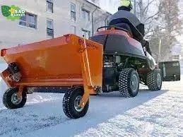 Сеялка-разбрасыватель удобрений Husqvarna Profi к садовым тракторам и райдерам 5962930-01 фото