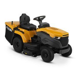Трактор садовий бензиновий STIGA ST 550, 10.4 кВт, висота косіння 25-80 мм, 7 положень, об'єм травоз Estate598W фото
