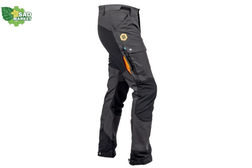 Брюки для активного отдыха Husqvarna Xplorer Short серые, XXL-62/64 5361575-61 фото