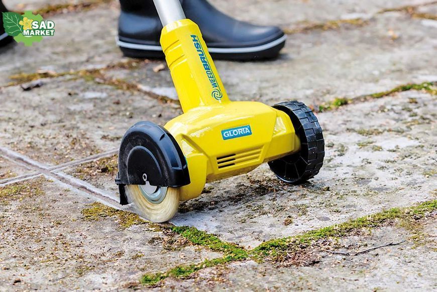 Аккумуляторный очиститель швов тротуарной плитки Gloria Weed brush 000288.0000 фото
