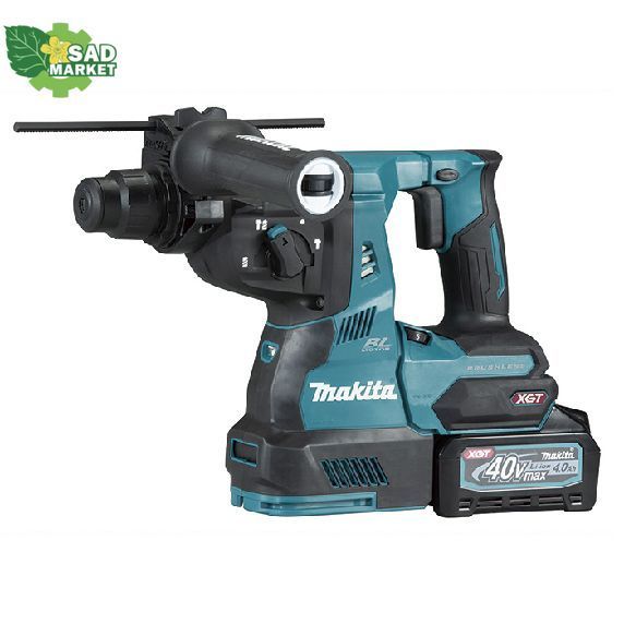Перфоратор акумуляторний Makita HR003GM201, XGT, 40 V Max, акум. BL4040x2 шт, з/п DC40RA, Makpac HR003GM201 фото