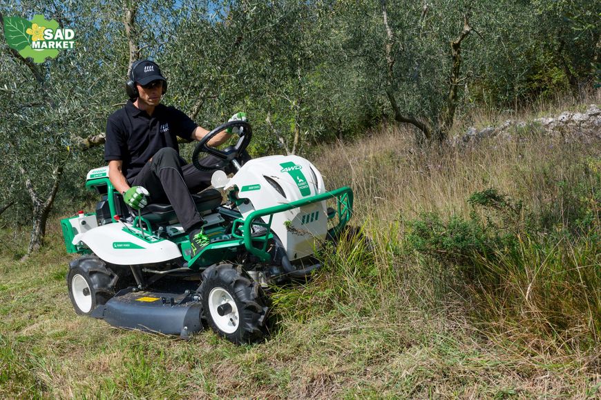 Трактор-газонокосарка для високої трави OREC Rabbit RM982F (з двигуном Briggs & Stratton) RM982F - B&S фото