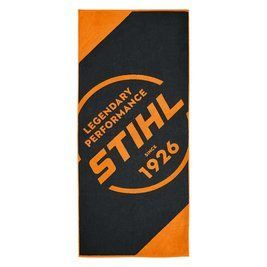 Рушник пляжний чорно-оранжевий STIHL (04209600018) 04209600018 фото