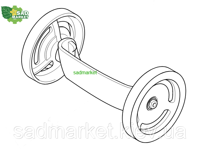 Комплект колес для STIHL HSA 26 HA030072100 фото