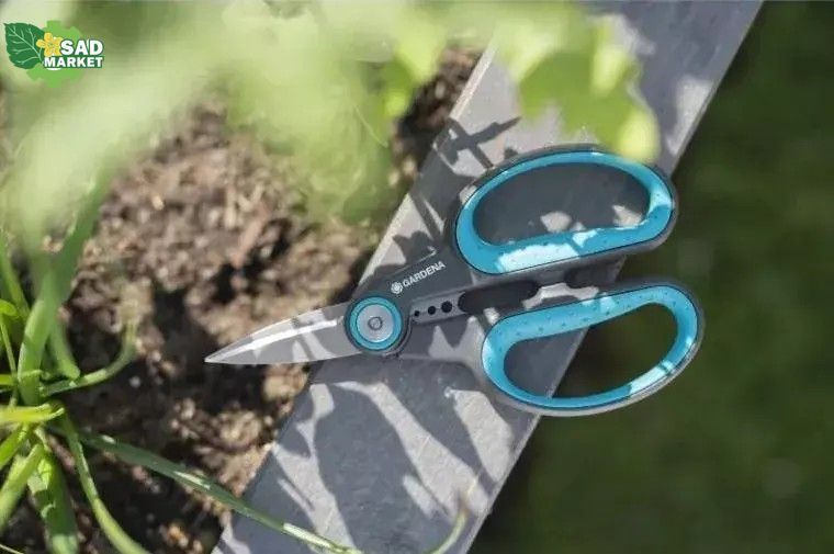 Ножницы для травы и цветов Gardena HerbCut (c чехлом) 12214-36.000.00 фото